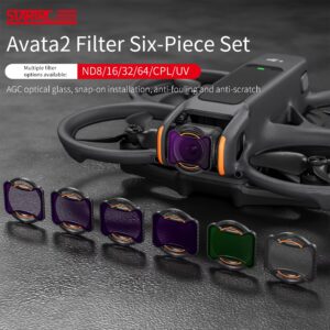 DJI AVATA 2 FILTERS(4 PIECES SET) ND8/16/32/64