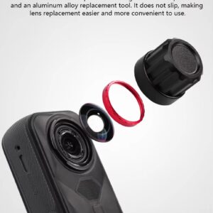 REPLACEMENT LENS FOR INSTA 360 X5 SET OF 2