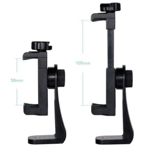 PREMIUM QUALITY MOBILE HOLDER 1/4 SCREW L TYPE COMPATIABLE WITH ALL TRIPODS