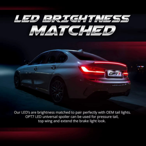 led carbon fiber like led tail light