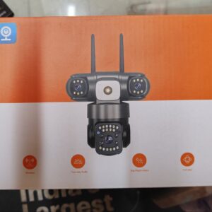 Triple lens CCTV