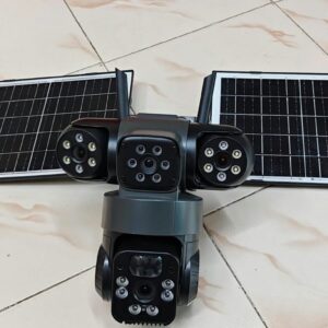 DUAL SOLAR CCTV TRIPLE CAMERA