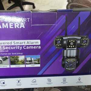 Triple lens CCTV